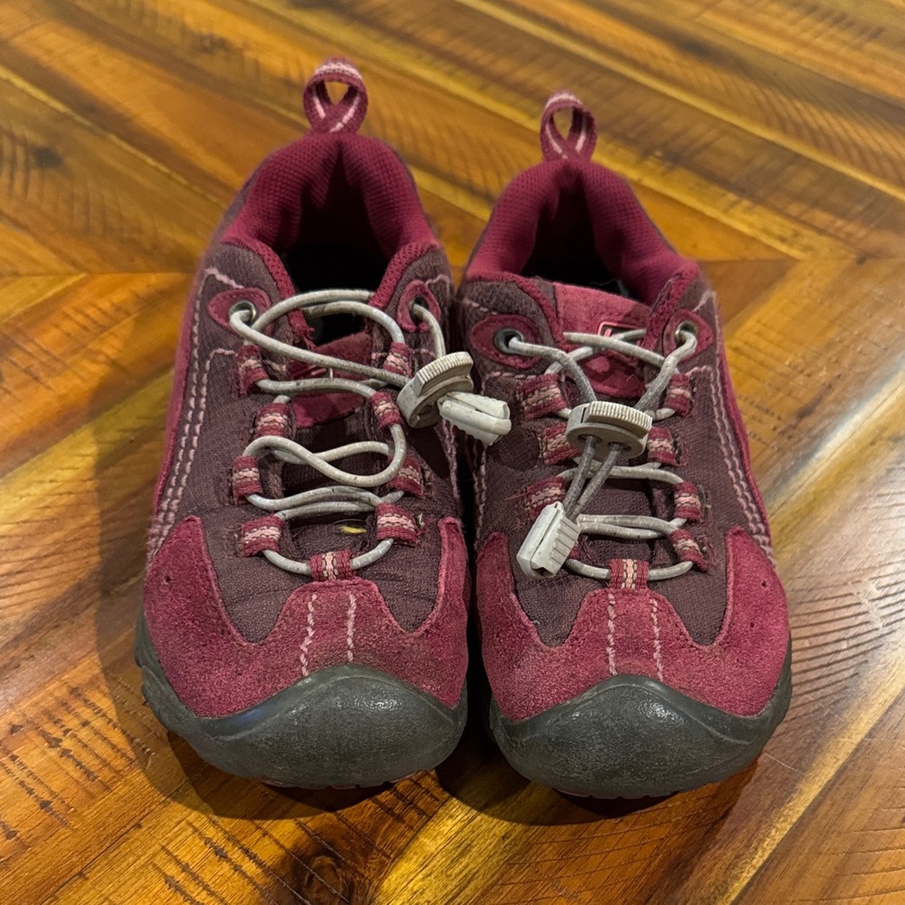 Keen Kids Burgundy Sneakers